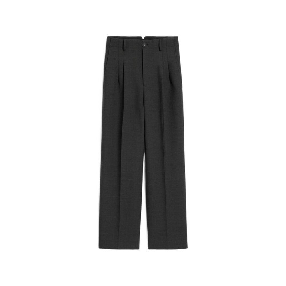 Ami Paris Grey Trousers - Tailored Trousers Men